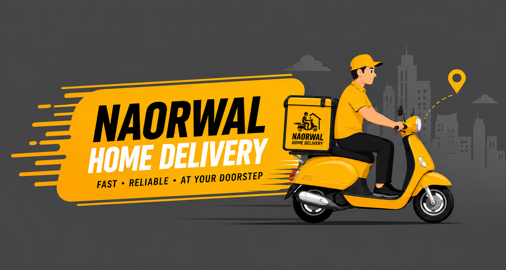 Narowal Home Delivery dark banner